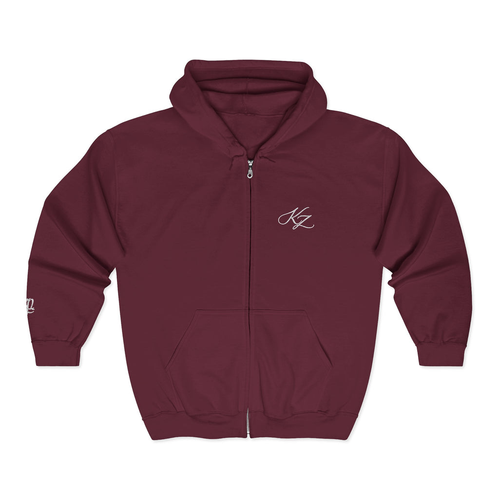 Unisex Krayzen Embroidered Heavy Blend™ Full Zip Hooded Sweatshirt