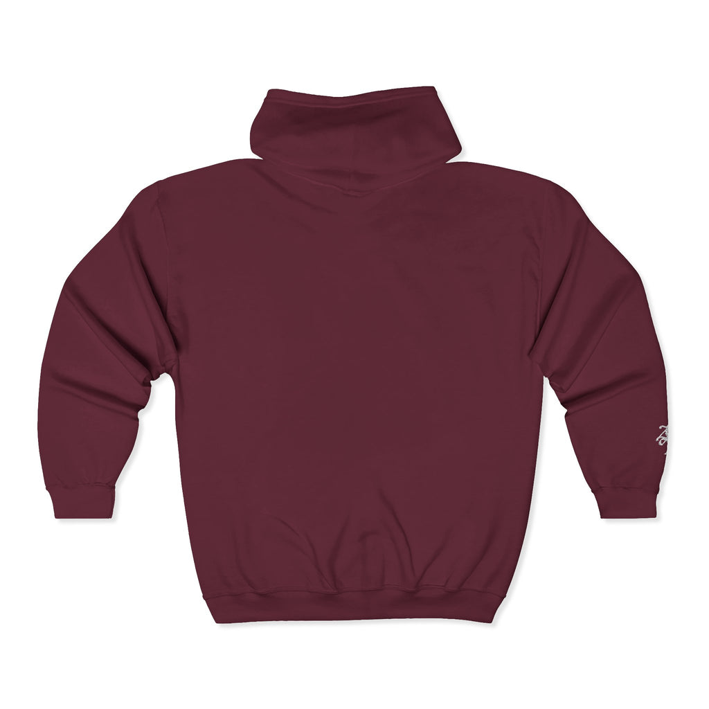 Unisex Krayzen Embroidered Heavy Blend™ Full Zip Hooded Sweatshirt