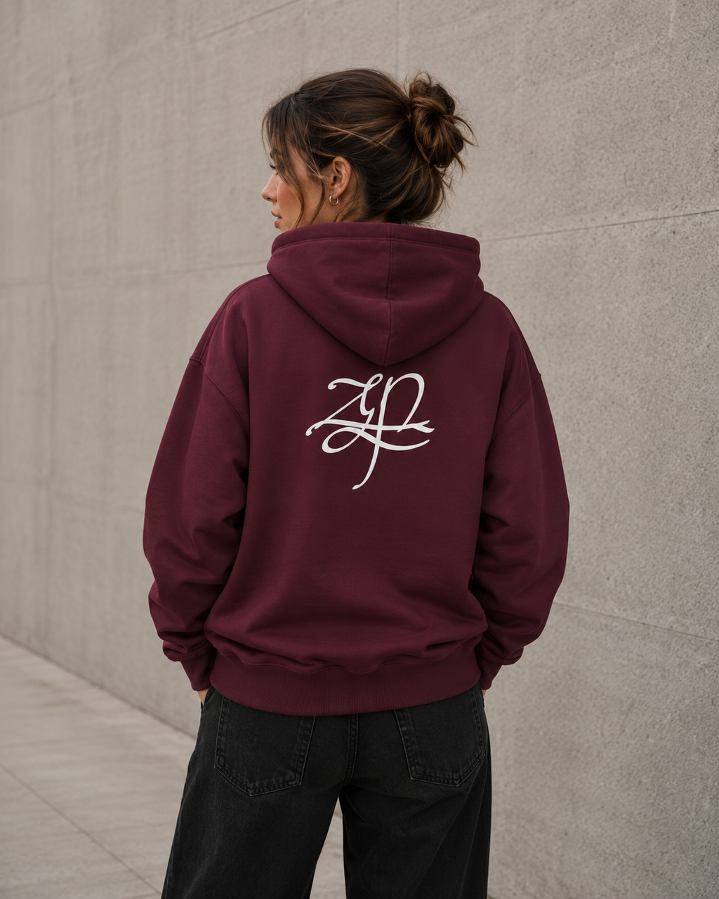 Unisex Maroon Krayzen Heavy Blend™ Hooded Sweatshirt