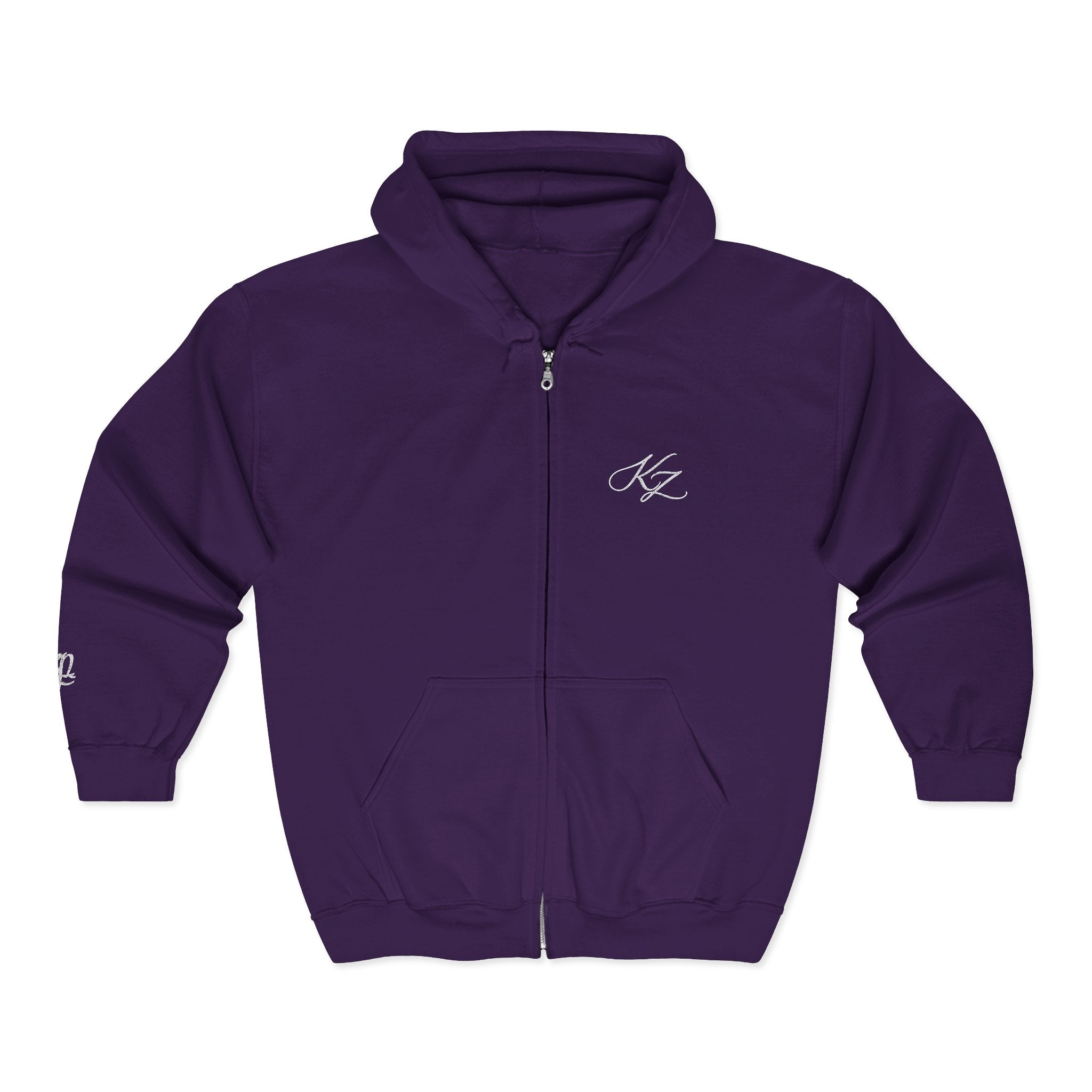 Unisex Krayzen Embroidered Heavy Blend™ Full Zip Hooded Sweatshirt
